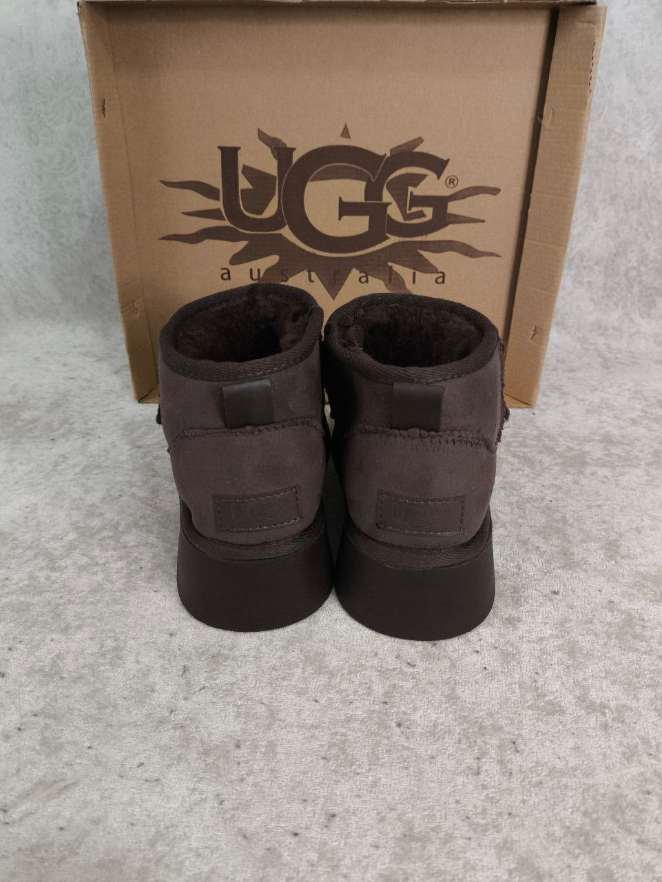 UGG Platform Acı Kahve Renk