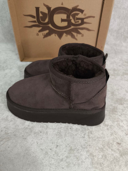 UGG Platform Acı Kahve Renk