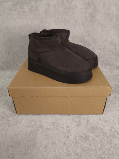 UGG Platform Acı Kahve Renk